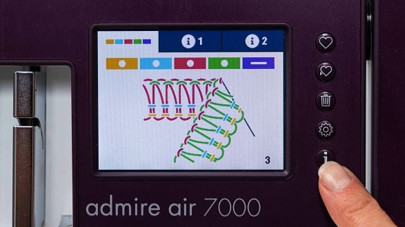 Pfaff Admire Air 7000 Over-/Coverlock