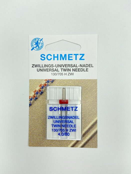Schmetz 130/705 H ZWI Zwillings-Universal-Nadel 4,0/80