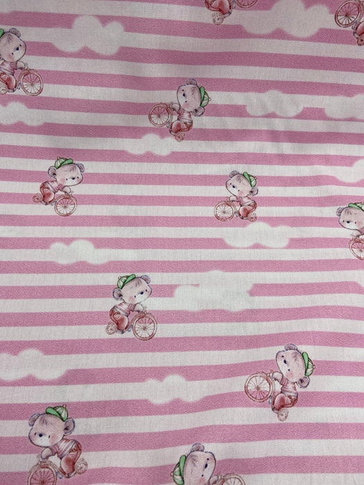 0,5 m Baumwoll-Webware Bärenbande