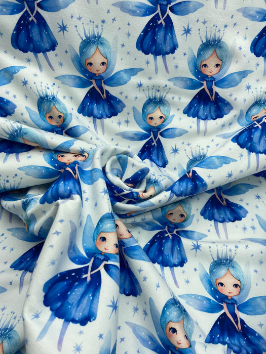 0,5 m French Terry Hilco „Eis Fee“