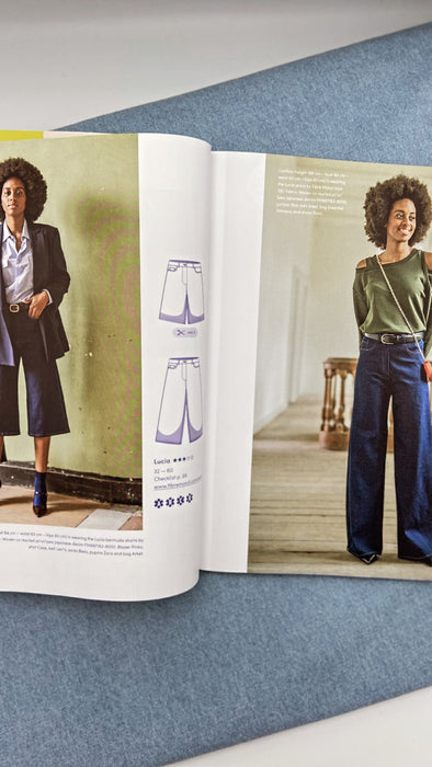 Fibre Mood Schnitt-Zeitschrift Musterbuch Nr. 32