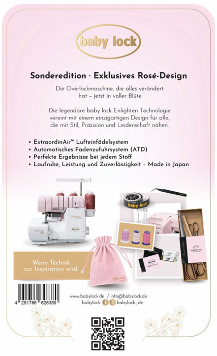Baby Lock enlighten blossom Overlock (Sondermodell)