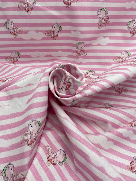 0,5 m Baumwoll-Webware Bärenbande