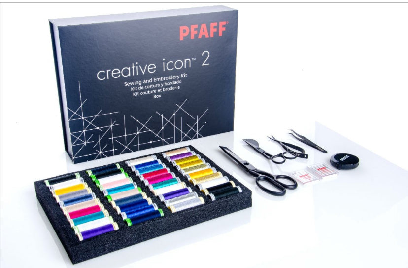 PFAFF Creative Icon 2 Sewing and Embroidery Kit