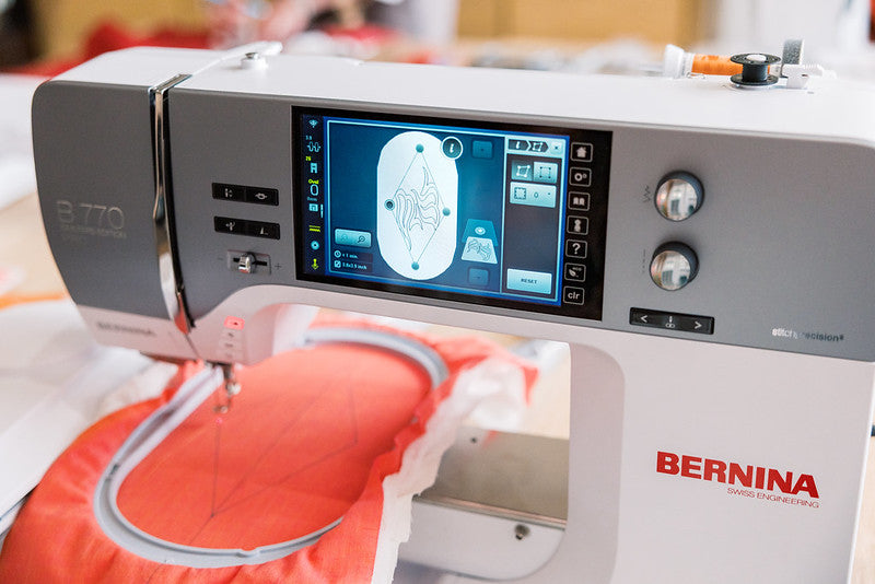BERNINA 770 QE PRO Näh- und Stickmaschine (ohne Stickmodul)