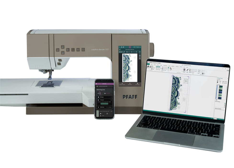 PFAFF creative elevate 680 Näh- und Stickmaschine (ohne Stickmodul)