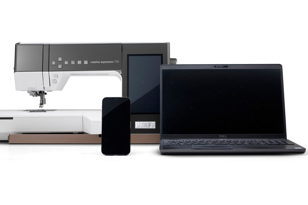 PFAFF creative expression 750 Näh-und Stickmaschine