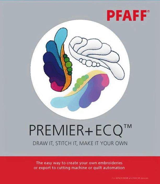 PFAFF Premier+ ECQ Stick-Software