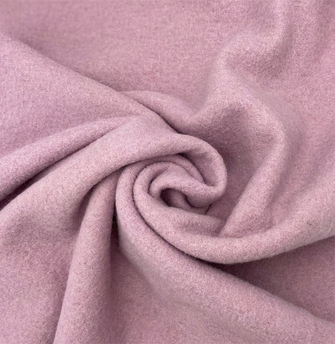 0,5 m Walk / gekochte Wolle in Dusty pink