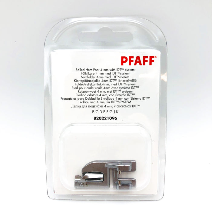 PFAFF Rollsaumfuß 4mm für IDT