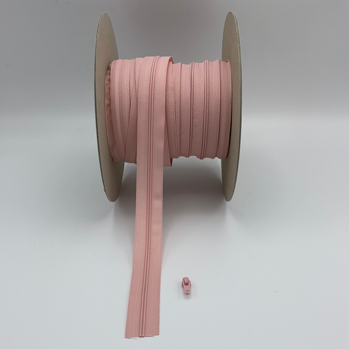 0,5 m YKK Spiralmeterware in ROSE