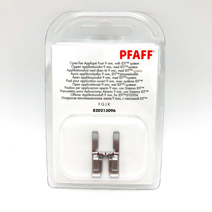 PFAFF Offener Applikationsfuß 9mm für IDT