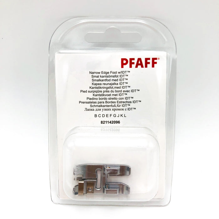 PFAFF Schmalkant-Nähfuß 9mm für IDT